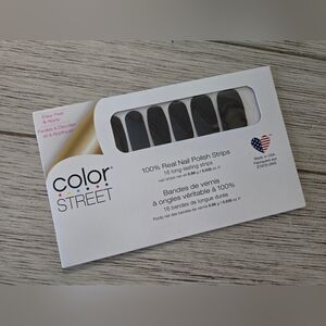 NEW Made in Milan Color Street Brown-Red Nail Polish Strips